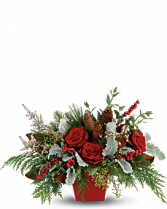 Winter Blooms Centerpiece Christmas