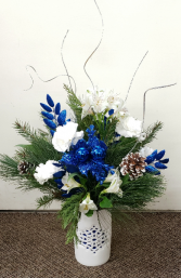 Winter Blues FHF 110-1 Keepsake Arrangement