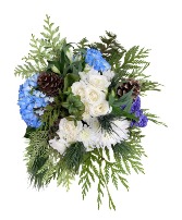 Winter Blues Handtie