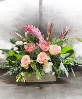 Winter Blush Vase Arrangement