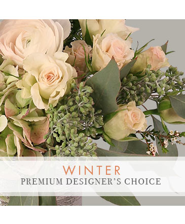 Winter Bouquet Premium Designer's Choice in San Antonio, TX | FLOWER ME FLORIST