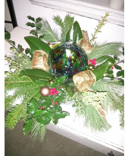 Winter Design with Kitras Glass Orb 