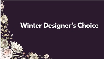 Winter Designer's Choice Arrangement in Weymouth, MA | DIERSCH FLOWERS