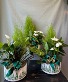 Evergreen Holiday Planters 