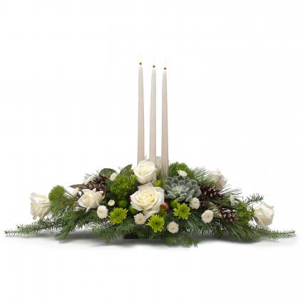 Winter Elegance Centerpiece