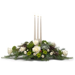 Winter Elegance Centerpiece