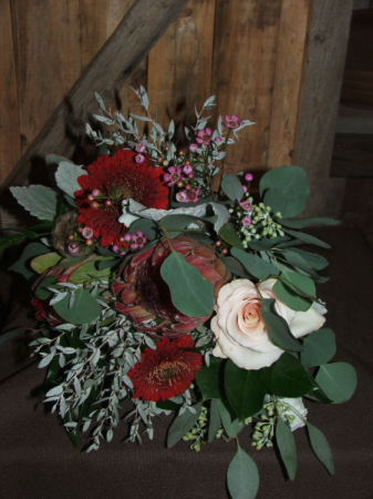 Winter Elegance Hand Bouquet