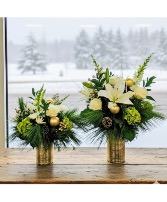 Winter Elegance Vase