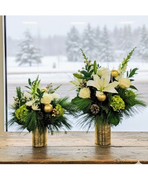 Winter Elegance Vase