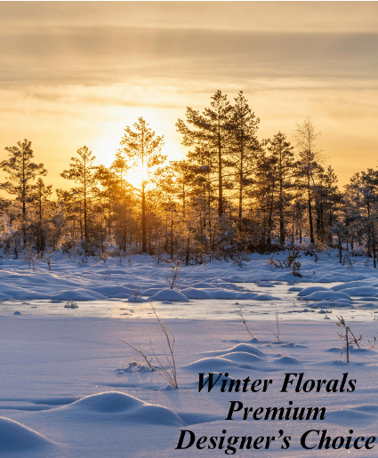 Winter Florals Premium Designer's Choice