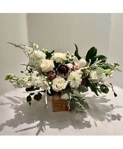 Winter Frost Floral Arrangement