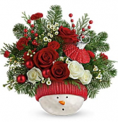 Winter Fun Ornament Arrangement
