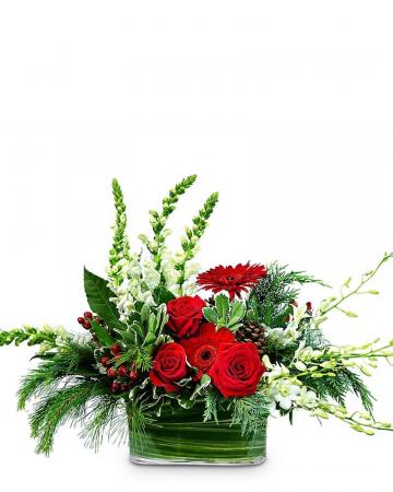 Winter Garden Table Arrangement