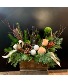 Winter Garden Wine Box Arrangement