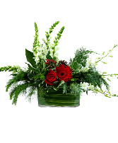 Winter Gardens Centerpiece All Around Arrangement