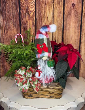 Winter Gnome Basket 