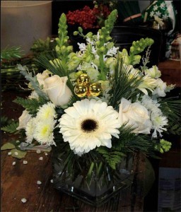 Winter Greetings Floral Arrangement