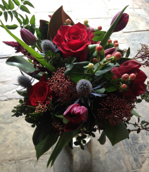 Winter Jewel Mason Jar Arrangement in Toronto, ON | BOTANY FLORAL STUDIO Winter Jewel Mason Jar Arrangement in Toronto, ON | BOTANY FLORAL STUDIO