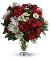 winter kiss bouquet  christmas