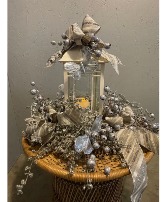 Winter Lantern with butterflies Gift