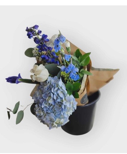 Winter Market Wrap Wrapped Bouquet