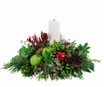 Winter Merlot Centerpiece