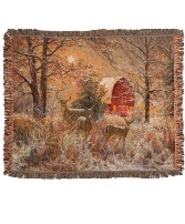 Winter Moonlight Sympathy Throw