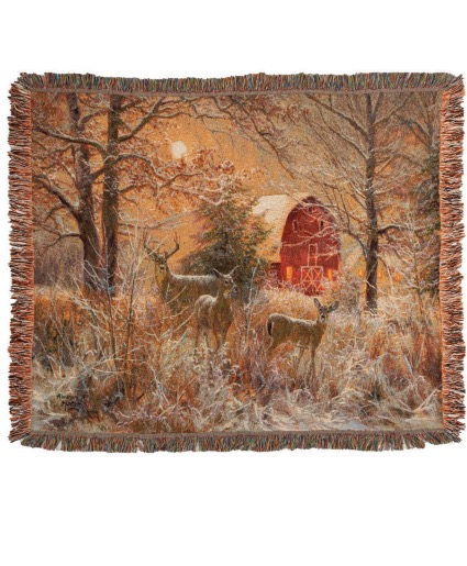 Winter Moonlight Sympathy Throw