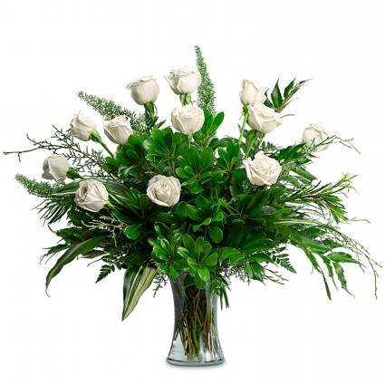 Winter Pearls Arrangement
