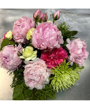 Winter peonies Compact modern design 