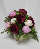 Winter Peonies Table Top