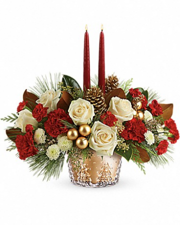 Winter Pines Centerpiece