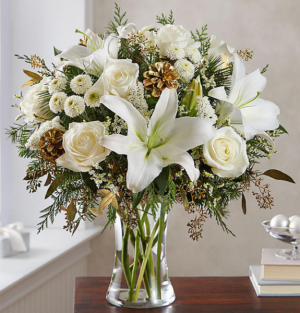 Winter Radiance™ Arrangement in Croton On Hudson, NY | Cooke's Little Shoppe Of Flowers Winter Radiance™ Arrangement in Croton On Hudson, NY | Cooke's Little Shoppe Of Flowers
