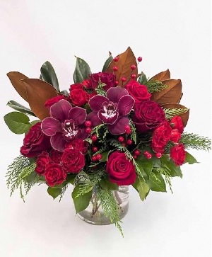 Winter Roses and Orchids  