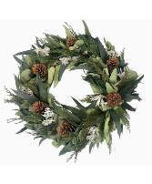 Winter Sage Holiday Wreath 