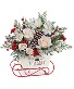 Winter Sleigh Arrangement