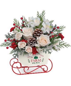 Winter Sleigh Bouquet 