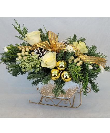 Winter Sleighride Keepsake Arrangement