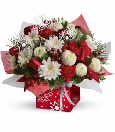 Winter Snowflake Present
