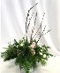 WINTER SONG BIRD FRESH FLOWER ARRANGEMENT