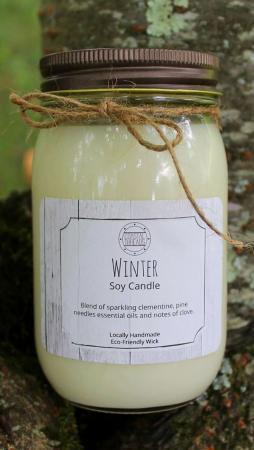 Winter Soy Candle Gift Shop