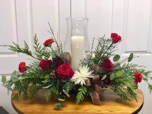 Winter Traditions centerpiece