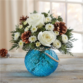 Winter Warmth Holiday Floral Arrangement