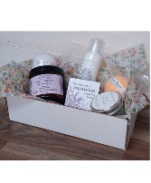 Spa Basket  Bath products 