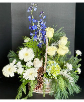 Winter Whisper Basket Powell Florist Christmas Exclusive