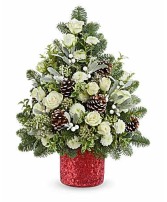 Winter Whisper Tree Vase