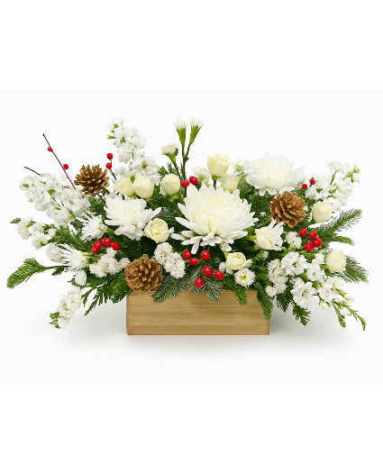 Winter Whisper  Vase arrangement