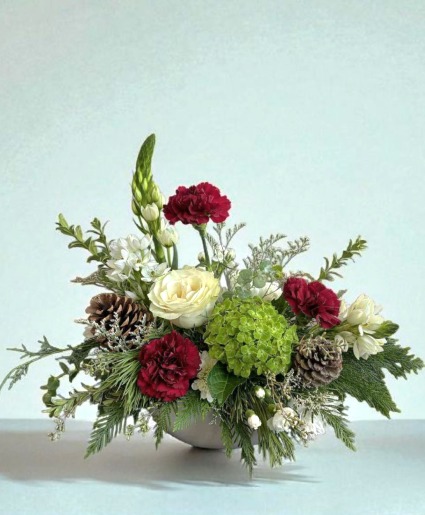 Winter Whispers Container Arrangements