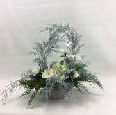 Winter White Flower Arrangement