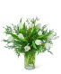 Winter White Tulips Flower Arrangement